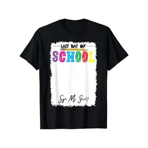Funny Sign My Shirt School T-Shirt for Boys Soft Fabric, Breathable, Comfortable Short Sleeve Tees Perfect for Boys Shirts Boy Girl Best Gift  (3-13Y)