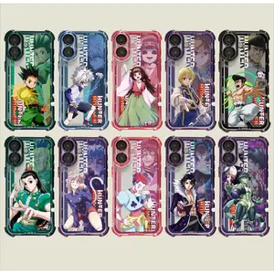 Hunter X Hunter Smartphone Case, Anti-Drop Soft TPU Accessories for iPhone 17 Pro Max/Air, 16, 15, 14, 13, 12, 11 Plus Pro Max & Samsung S26, S25, S24, S23, S22, S21 FE Plus Ultra - Full Aesthetic Print Handheld Cellphone Wireless Compatible Shell