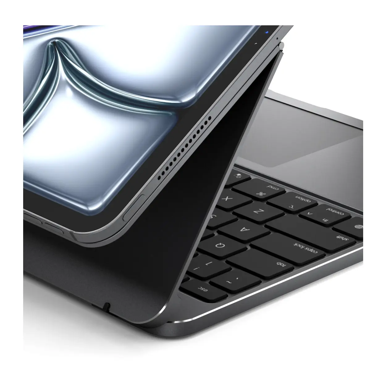Brydge MAX 13.0 Aluminum iPad Keyboard Case for Air 13/Pro 12.9, Silver
