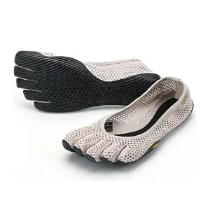 Black Mesh Ballet Finger Toes Shoes – Flexible, Non-Slip, Perfect for Yoga & Home Training