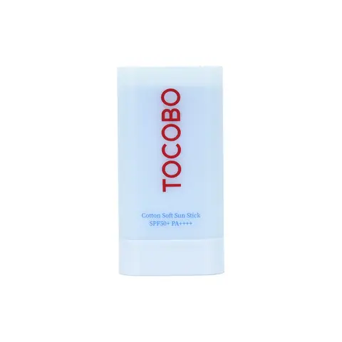 TOCOBO Cotton Soft Sun Stick Sunscreen (19g) Korean Skincare Facial Flower Hydrate Lightweight