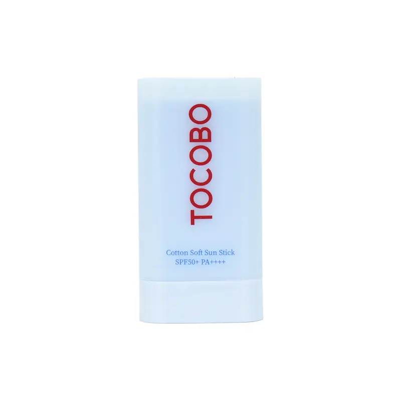 TOCOBO Cotton Soft Sun Stick Sunscreen (19g) Korean Skincare Facial Flower Hydrate Lightweight