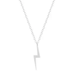 New women's lightning necklace mini lightning personality fashion simple atmosphere trend street fashion hip hop daily wear creative