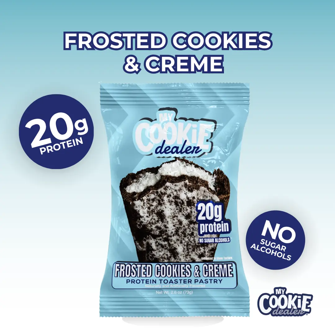 20g Frosted Cookies & Creme Protein Pastry