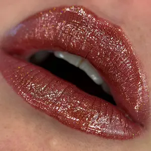 Vermillion Red Holographic Glitter Lipgloss ‘Solar Inferno’ – Psychotic Cosmetics