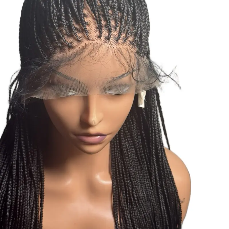 full lace micro and very  small braided wig braided wigs for women 30 inches