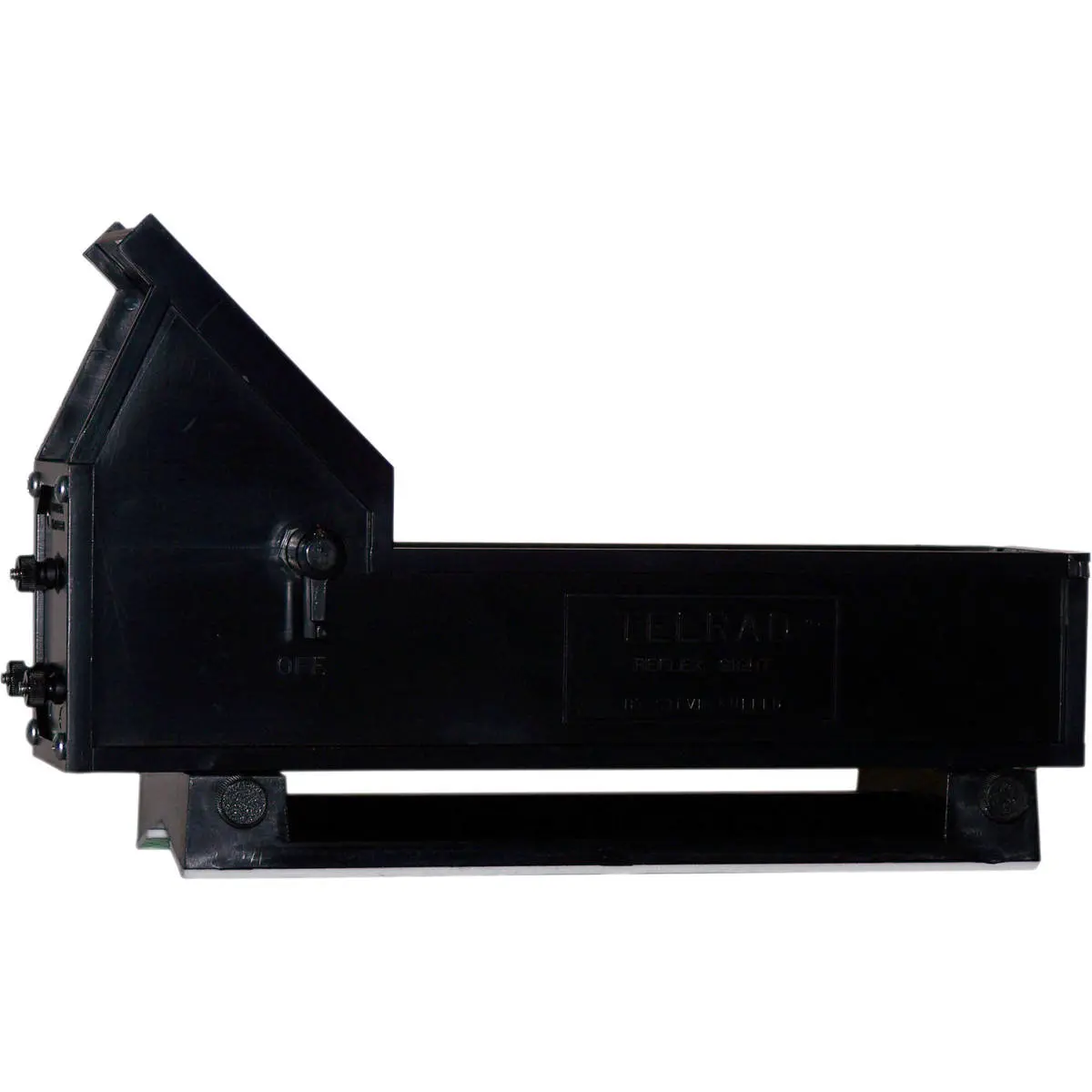 Telrad Finder Sight, Red-Green Switchable, with Secure Mounting Base for Binoculars & Telescopes, Secure Mount, Plastic Base