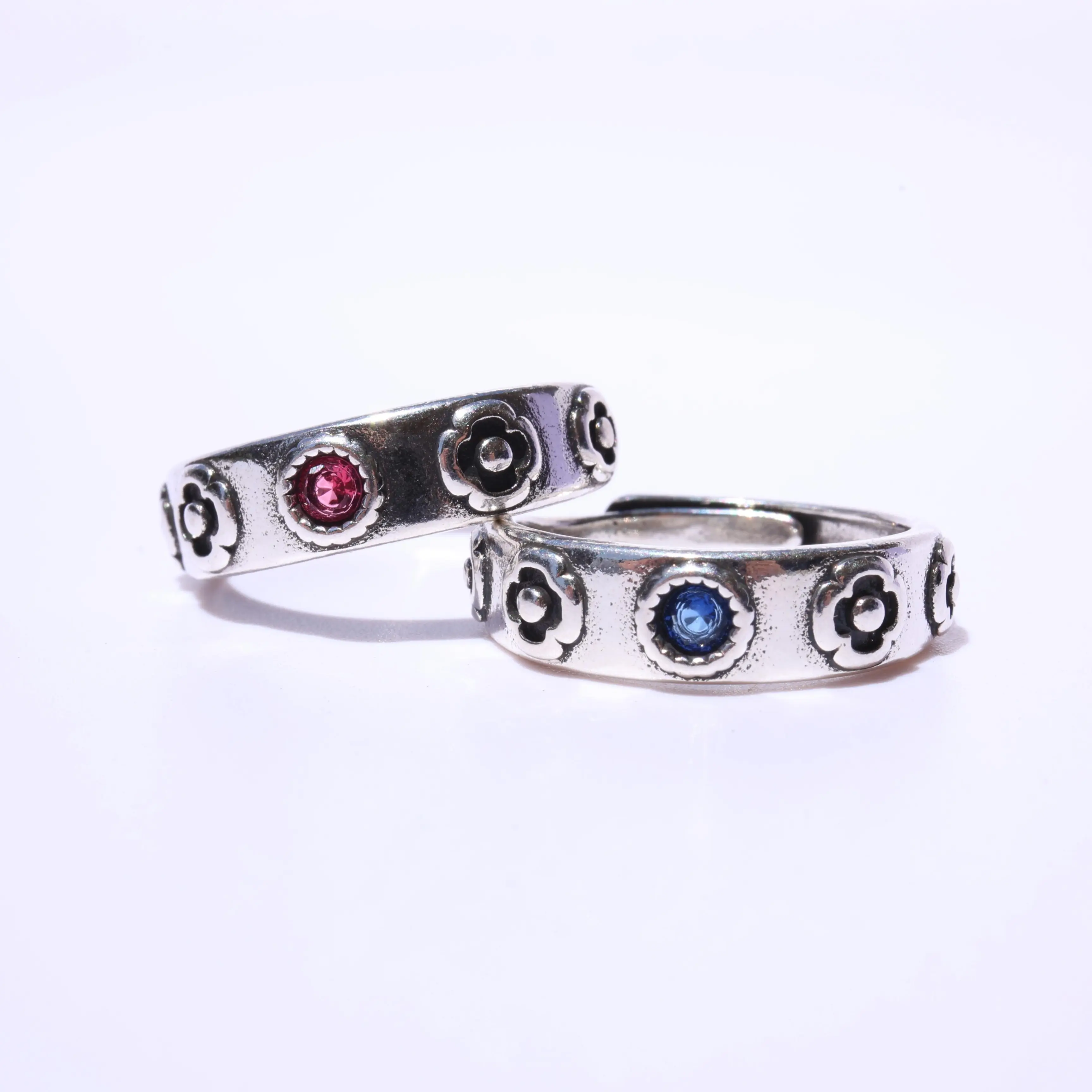 Howls Moving Castle Ring Set, Anime ring, Couple ring, Sophie ring, 925 sterling silver ring, Cosplay Ring