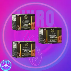 PACK OF 3: Eternal Spirit Beauty Black Coffee Singles -(30 Sachets - 0.07 Oz Each) Beverage instant coffee