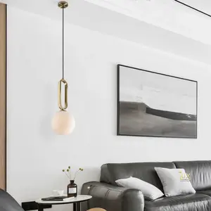 Nordic Creative Pendant Light, Minimalist Unique Design, E27 Base, Elegant Lighting Fixture, High-Quality Material, Perfect Home Decor