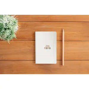 Zen Mama Hardcover Journal, Meditation Journal, Mindfulness Notebook, Gift for Moms, Self-Care Journal, Inspirational Writing