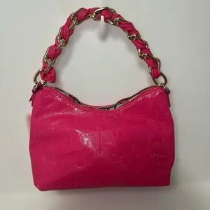 Juicy Couture Y2K Hot Pink Patent Mini Shoulder Bag NW