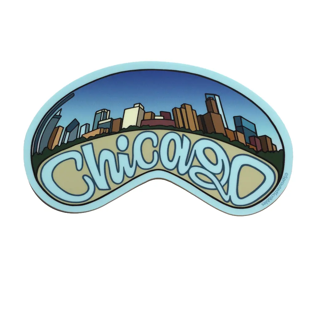 Chicago Stickers from Sprouted Scribbles