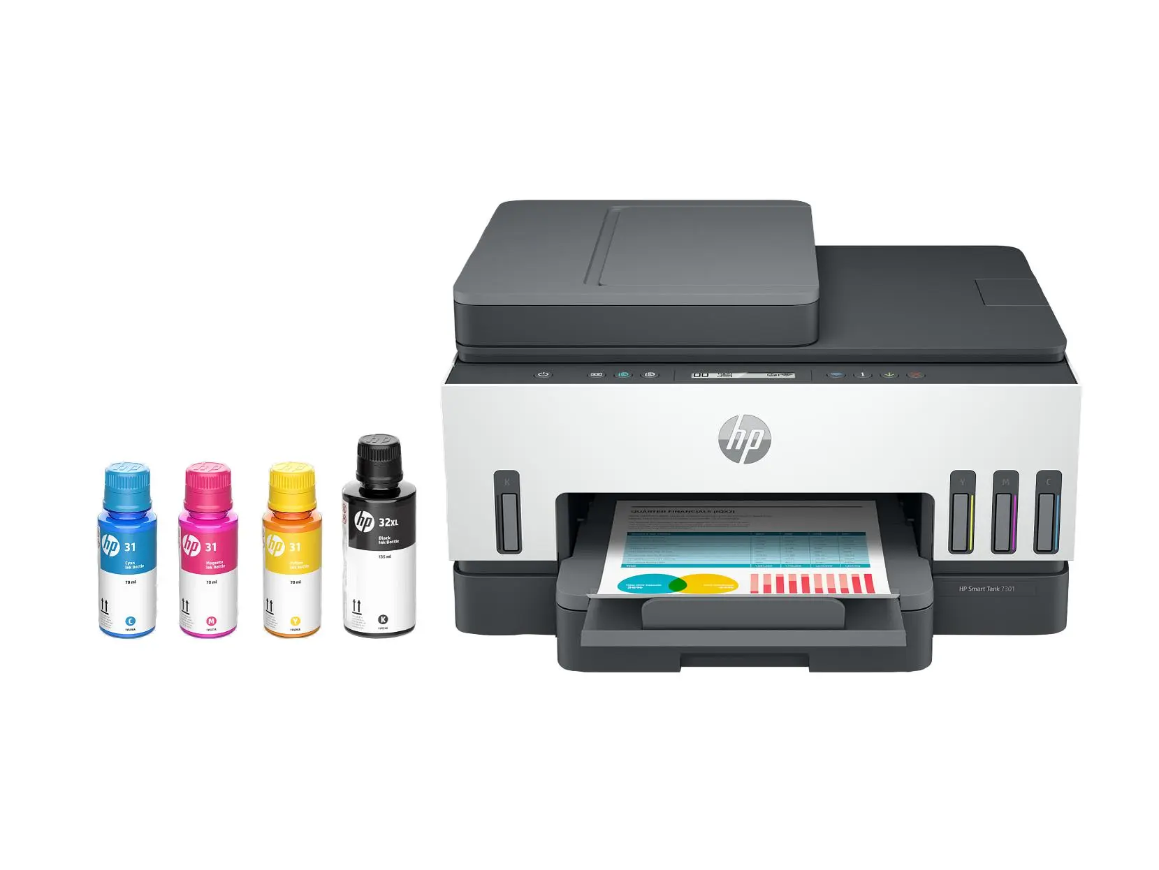 HP Smart Tank 7301 All-in-One Printer, AI-enabled - TikTok Shop