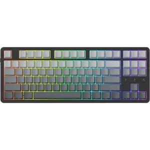 DAREU EK87PRO 80% Wireless Mechanical Gaming Keyboard,TKL Tri-Mode RGB Keyboard with Hot-Swappable,PBT Keycaps,Gasket Mount,6-Layer Padding for Win/Mac