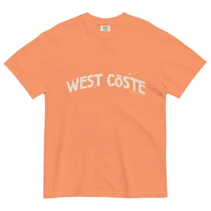 West Côste | Terracotta | Unisex Garment-dyed T-shirt