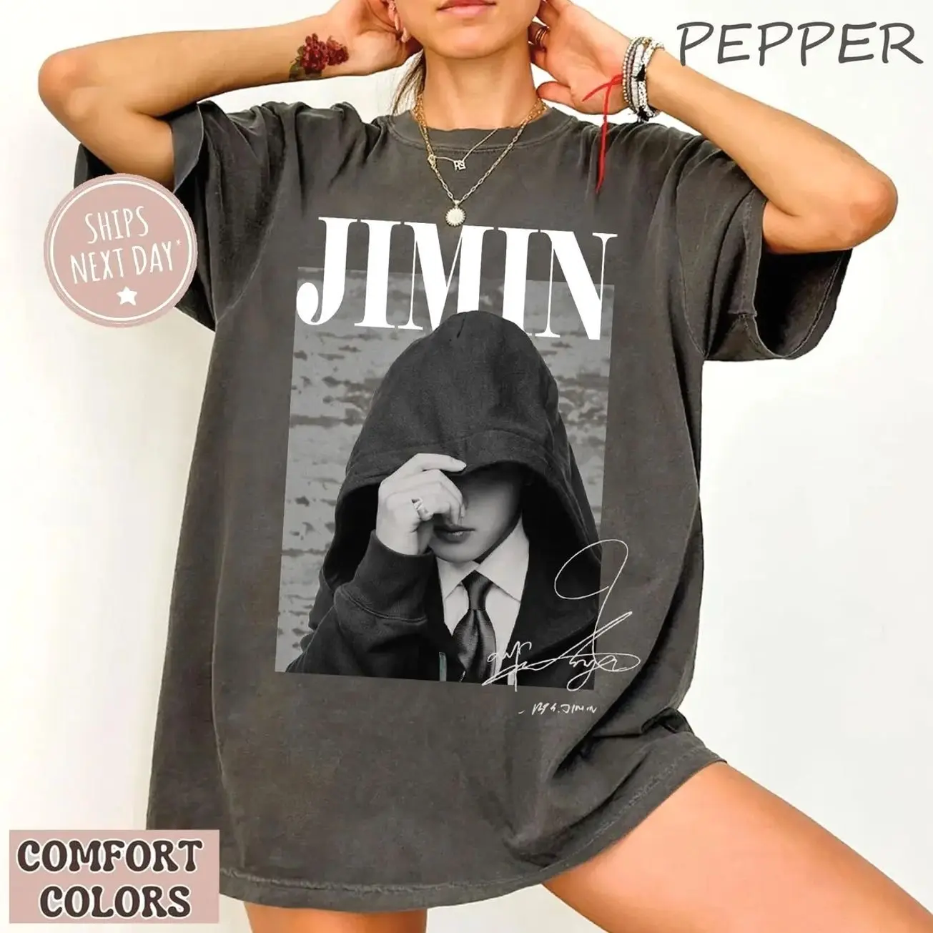 Vintage Jimin KPOP Shirt, Kim Jimin Shirt, KPOP Shirt, Gift For Fan PV2