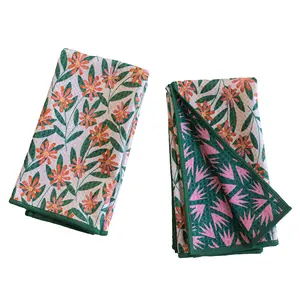 Biggie Towel (set of 2) Reversible - RJW Pink Glow