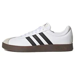 Adidas VL Court 2.0 Low-Top Sneakers for Men and Women in White and Gray