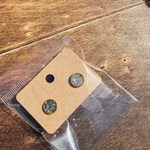 Brown Antler Studs