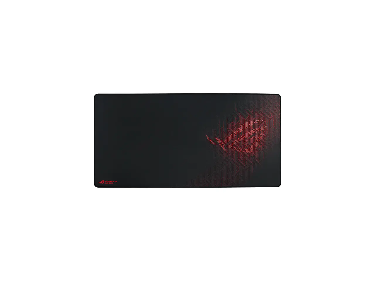 ASUS ROG Sheath Gaming Mouse Pad, Extra-Large, Pixel-Precise Tracking, Anti-Fray Stitched Edges, Non-Slip Base