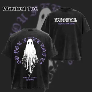 Bad Omens Band Tee Washed – Vintage Acid Wash Heavy Cotton Oversize Unisex Rock Band T-Shirt, Sweatshirt & Hoodie, Retro Y2K Metalcore Streetwear Top, Bad Omens Tour Merch Menswear for Fans