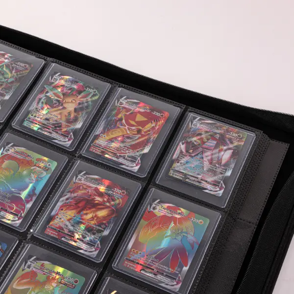 XL Heavy Duty Toploader Binder Large 4x3 12 Pocket Holds Up to 384  Toploaded Cards Durable Protection for Trading Card Collectors - TikTok Shop