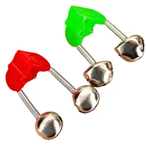 2 Pack Sensitive Loud Fishing Bell Clip for Fishing Pole