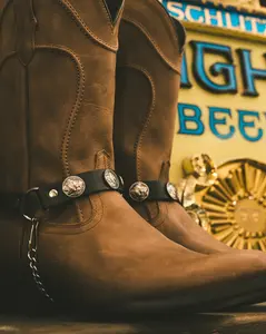 Buffalo Nickel Boot Harness Chain