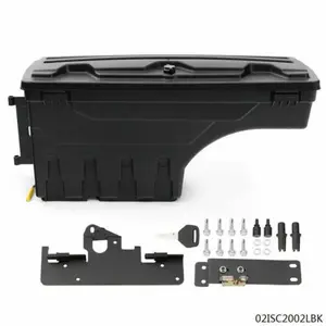 CROSSDESIGN Truck Bed Storage Box Toolbox Driver Left Side LH Fit For Toyota Tacoma 05-20 US