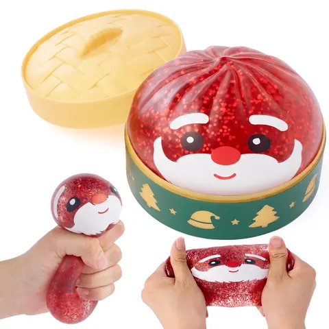 Santa Christmas Dumpling Stress Relief Toy