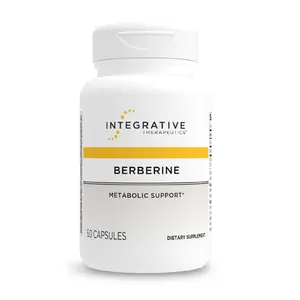 Integrative Therapeutics Berberine - Supplement for Cellular Energy Metabolism & Metabolic Support* - Dairy-Free & Gluten-Free - 60 Capsules (60 Servings)