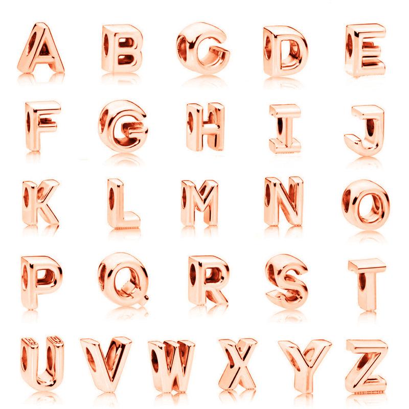 Alphabet Letters Beads Bracelet Accessories Charms Jewelry