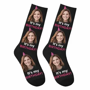 Custom Face Socks – Personalized Photo Socks – Funny Gift Idea- Don’t forget to send photo.