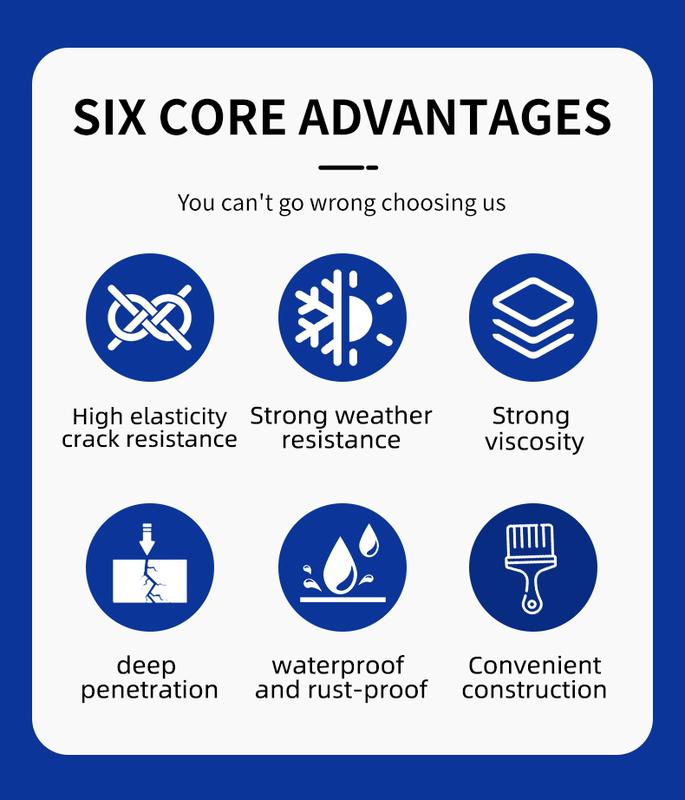 Self-leveling crack filler, Roof & wall sealant, Waterproof gapfiller, Quick-fix leak repair, Easy DlY crack solution,Roof crackrepair UK, Window gap sealing, Home maintenance hacksDIY waterproofing, Concrete joint filler