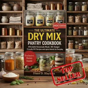 The Ultimate Dry Mix Pantry Cookbook: Easy Homemade Mixes, Budget-Friendly Meals & Simple Pantry Cooking System