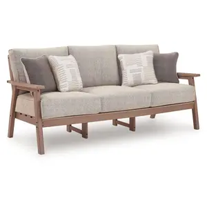 Grover Beach - Sofa With Cushion - Driftwood