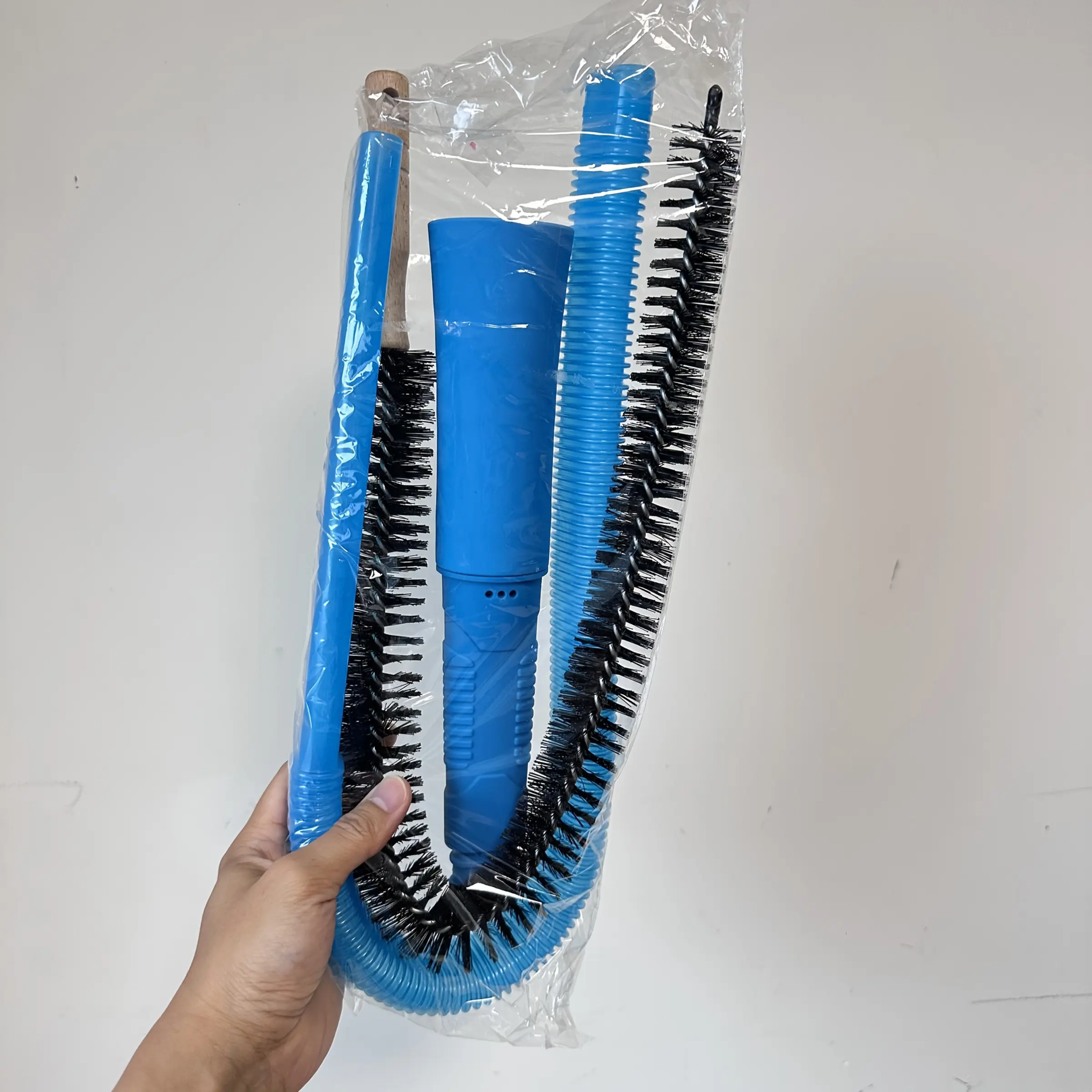 1 Set Dryer Vent Cleaning Kit with Flexible Lint Brush, Lint Remover, Vacuum Cleaner Hose Accessories for Removing Lint and Dust, Easy Installation, Suitable for Home Laundry Rooms and Daily Dryer Maintenance