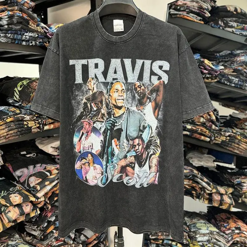 Travis Tee, Travis Vintage Fein T-Shirt, Travis Album Merch, Travis Utopia Shirt