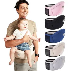 Baby Waist Seat Infant Carrier Belt, Multifunctional Front Carry Baby Sling Strap, Comfortable and Safe Design for Newborns, Newborn Sling Carriers