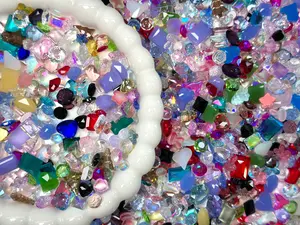 K9 Mixed Glass Rhinestones For DIY Nail Decoration Kit
