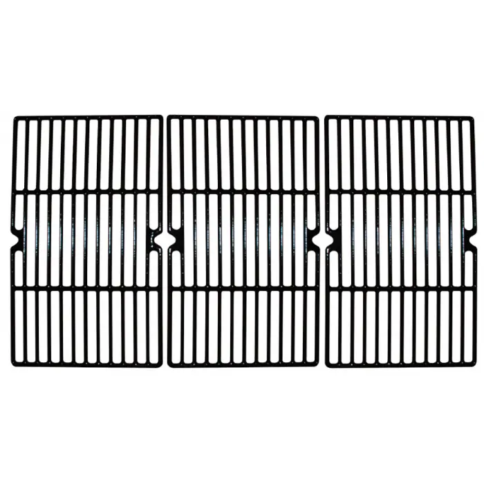 Heavy Duty Porcelain Cast Iron Grill Grate Replacement Set for BBQ Gas Grills