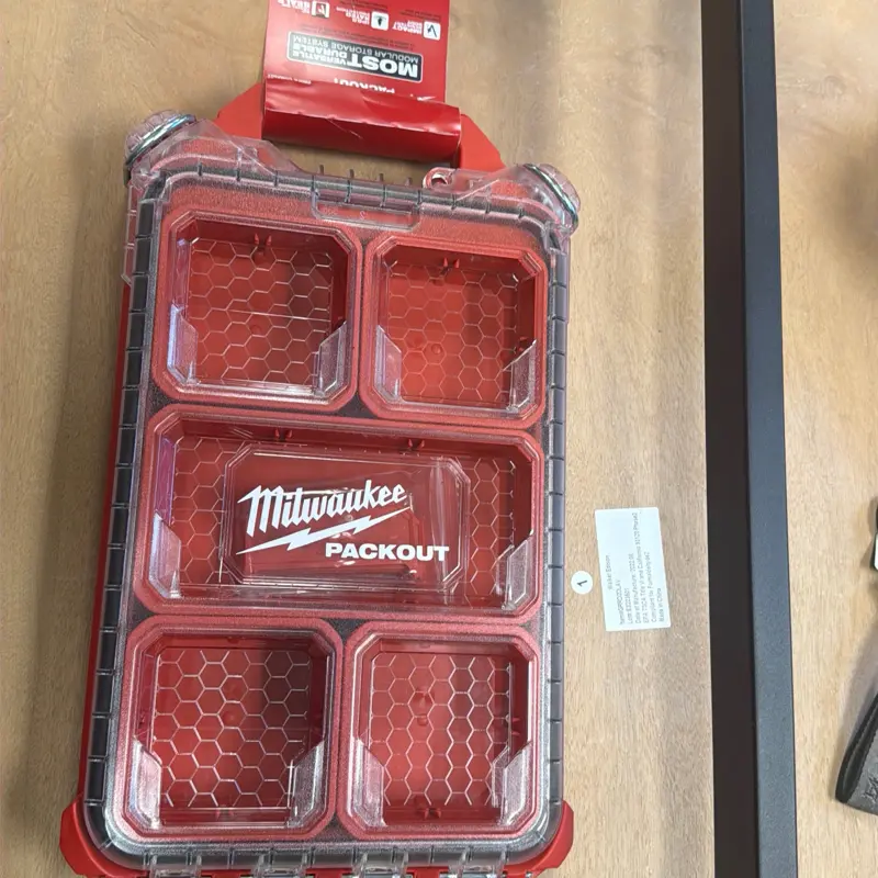 Milwaukee low profile compact organizer with spacers