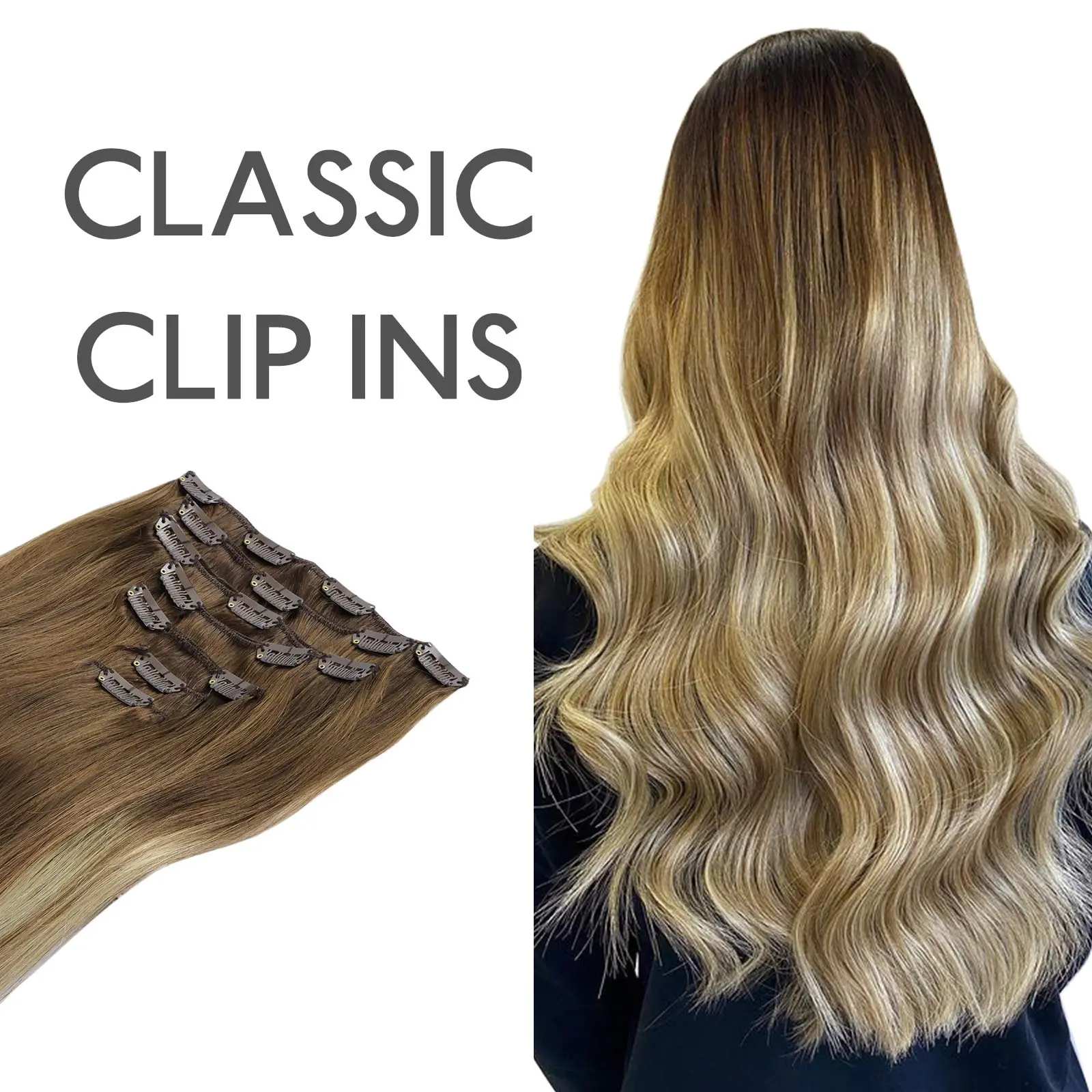 #3/8/613 Walnut Brown to Ash Brown Bleach Blonde