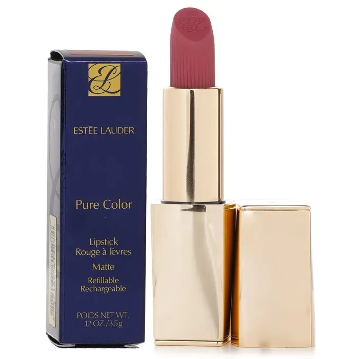 ESTÉE LAUDER Pure Color Matte Lipstick - #669 Stolen Heart, Makeup Cosmetic for Lip Care, Hydrating Formula Suitable for All Skin Types, Matte Finish Lipstick & Lip Gloss