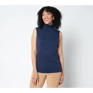 Joan Rivers Wardrobe Builders Sleeveless Turtleneck