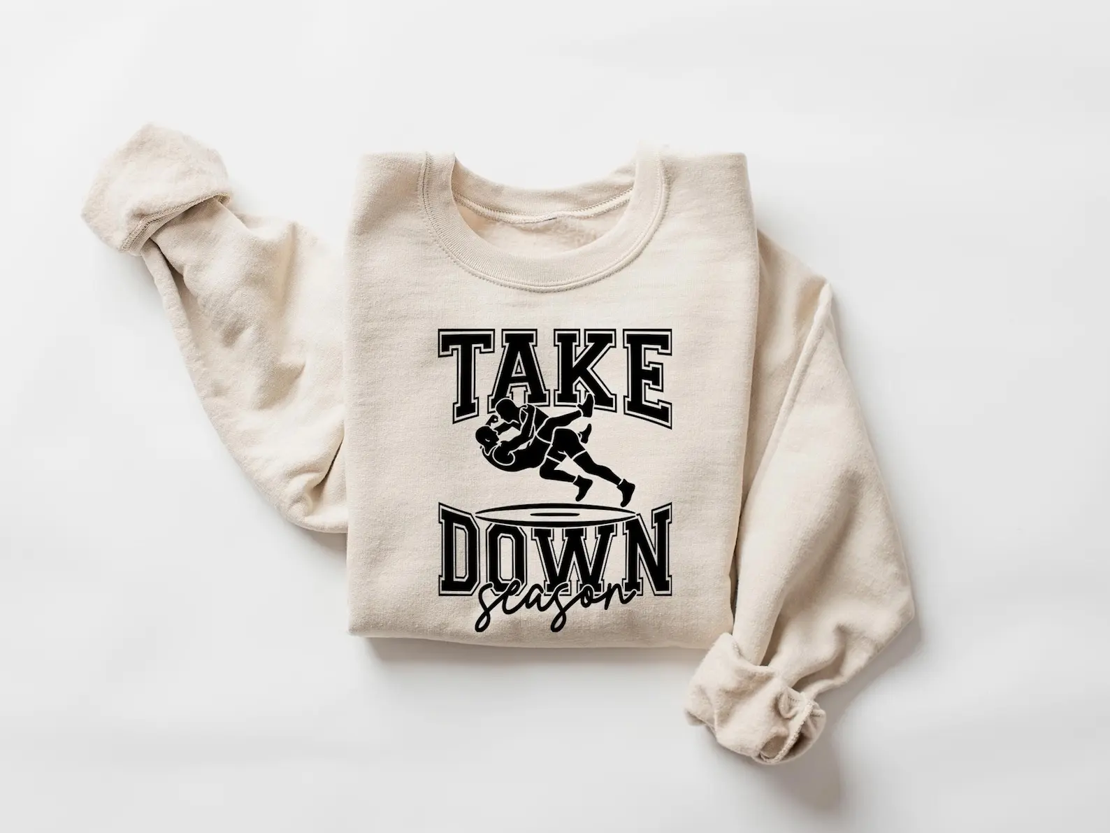 Wrestling Mom Sweater, Take Down Season