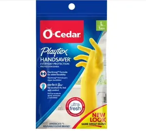 Playtex Handsaver Gloves, Reusable Cleaning Gloves, Size Large, 1 Pair