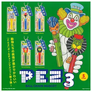 PEZ Miniature Dispenser Keychain Vol. 3