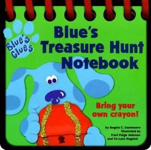 USED-Blue's Treasure Hunt Notebook (Blue's Clues) by Angela C. Santomero (Unknown)